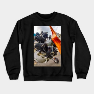 Radial Engine Plane Crewneck Sweatshirt